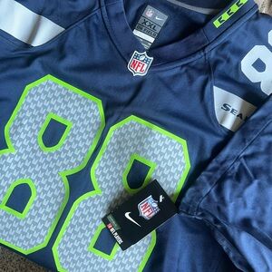 Nike NFL Navy and Silver Jersey